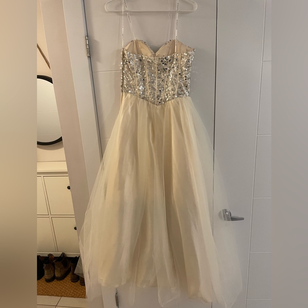 Gold Prom Dress - Picture 4 of 5